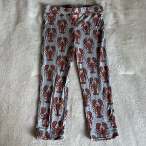 Kate Quinn Lobster Print Leggings🦞 • Size 2T